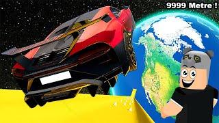 Araba ile En Tepeden Aşağıya İndik - BeamNG Drive MODS