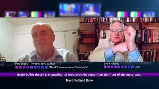 single-bullet theory impossible at least one shot came from motorcade front Paul Brent Holland Show