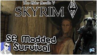 Skyrim Modded Survival - The Road To Helgen P2