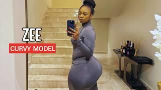 ZEE  Curvy Plus Size Fitness Model & Socialite from South Africa [ Biography | Lifestyle | Wiki ]