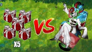 PVZ Fusion 2.3 Challenge!! 5 Plants Box VS 300 Zombie Random - Who Will Win?