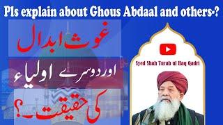 Syed Shah Turab ul Haq Qadri - Ghos, Abdal ki haqiqat || शाह तुरब उल हक कादरी - घोस, अब्दाल की हकीकत