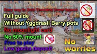 Ragnarok mobile Easy way to solo Thanatos tower legend TTL with arcane codex – full Guide