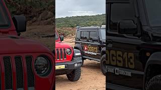 Jeep wrangler rubicon & suzuki jimny extreme offroading #suzukijimny #jeeprubicon #offroading #4x4