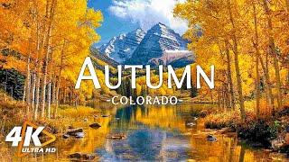 Autumn Colorado 4K - Fall Scenery with Relaxing MusicPerfect 4K Relaxation