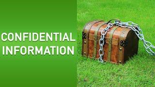 Confidential information | Bitesized UK Employment Law Videos by Matt Gingell
