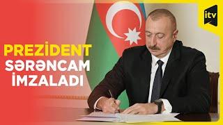 Prezident İlham Əliyev müddətli həqiqi hərbi xidmətə çağırışla bağlı sərəncam imzalayıb | Sərəncam