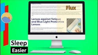 Adaptive night mode for your computer using FLUX (Automatic Brightness Control)