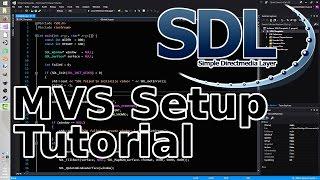 Quick Tutorial - Setting Up An SDL2 Project On Visual Studio