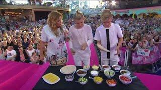 Marcus och Martinus gör tacos på scen  - Sommarkrysset (TV4)