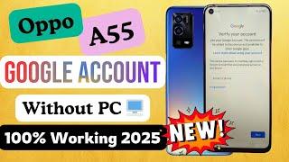 Oppo A55 Frp Bypass kaise kare | OPPO A55 Frp Bypass Android 13 | OPPO A55 Frp Bypass 2025 #oppoa55