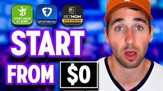 From $0 to $10,000: My Exact Strategy to Rebuild a Sports Betting Bankroll