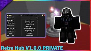 Roblox script showcase Retro Hub V2 [PRIVATE LEAK]