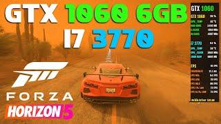 Forza Horizon 5 - GTX 1060 4GB - i7 3770 - 16GB Ram - High Best Setting - 1080p