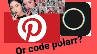 How to edit using Polarr App? Pinterest! Qr code in polarr