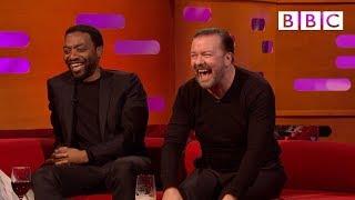 When Ricky Gervais met David Bowie! - BBC The Graham Norton Show