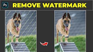 Easy ways to remove watermark - Photoshop Tutorial