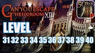 Can you escape the 100 room 13 Level 31 32 33 34 35 36 37 38 39 40 Walkthrough (100 Room XIII)