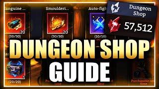 Dungeon Shop GUIDE - What To Buy and What Not To Buy With Your Crystals! ⁂ Watcher of Realms