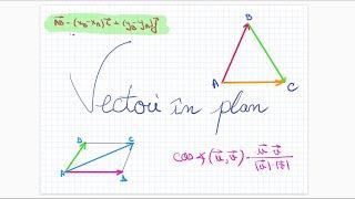 Vectori in Plan