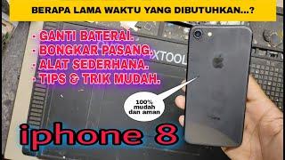 Cara Ganti Baterai iphone 8 Dengan Alat Sederhana. ( 100% Mudah dan Aman).