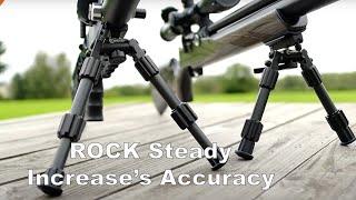 Caldwell AccuMax Carbon Fibre Rifle / Airgun Bipod - Airgun 101