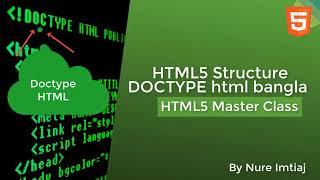 #3 DOCTYPE html - HTML5 tutorial for beginners