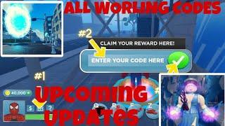 ALL WORKING HEROES CODES+UPCOMING UPDATES | HEROES ONLINE WORLD