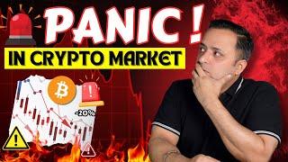  PANIC In CRYPTO MARKET With The CRASH - Days Before The BULL SEASON Starts in 2024 | Crypto Market