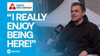Ronnie O'Sullivan on battling anxiety, being happy with life & enjoying snooker again ️
