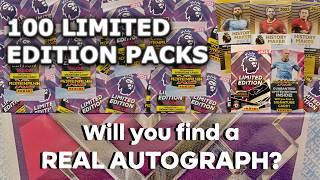 Hunting for AUTOGRAPH CARDS! - Opening 100 Adrenalyn XL 2025 Limited Edition Packs