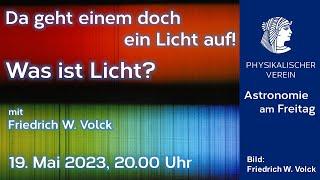 Da geht einem doch ein Licht auf! Was ist Licht?