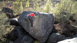 Bouldern Harbak Norwegen