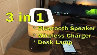 3 in 1 Bluetooth Speaker/Wireless Charger/Desk Lamp:  Light of the Tree from Cshidworld