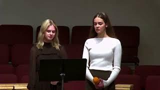 Ты прости, что поднимаю взор в слезах порой. Пение сестер. Grace Slavic Baptist Church