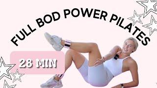 Full Body Power Pilates | 28 Minutes | No Equipment