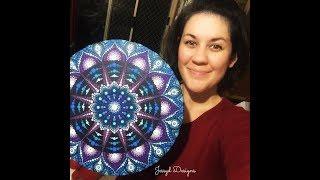 Mandala Art - Dot Mandala Time Lapse