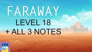 Faraway: Puzzle Escape: Level 18 Walkthrough + All 3 Letters / Notes (by Mousecity & Pine Studio)