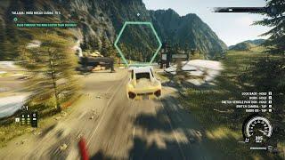 Pass through the ring faster than 300 km/h [ VERDELEON ECO ]  370 km/h [Just Cause 4]