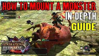 Monster Hunter Generations Ultimate: How to Mount a Monster In-Depth Guide