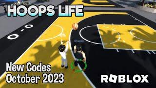 Roblox Hoops Life New Codes September 2023