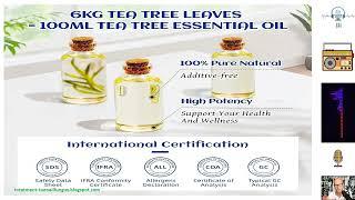 Essential Oils Nail Fungus: HIQILI Tea Tree Essential Oil (100 ML)
