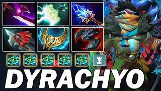 Dyrachyo - Nature's Prophet Pro Mid Gameplay | 7.38b Dota 2 IMMORTAL RANK!