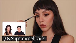 90s Supermodel Look | Recreating Tutorial by Hung Vanngo