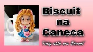 Menina charmosa .Faby Arte Em Biscuit