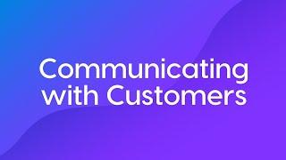 Communicating with Customers Course Trailer