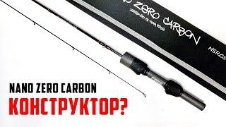 Обзор спиннинга для мормышинга - CRAZY FISH NANO ZERO CARBON NSRC582SXULS | Константин Андропов