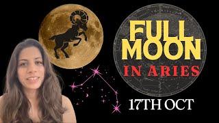 Full Moon in Aries 17 October 2024 | All Signs