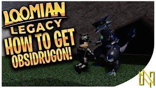 How To Find Secret Cave and How To Get Obsidrugon | Loomian Legacy