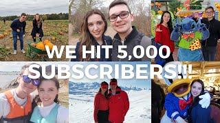 WE HIT 5,000 SUBSCRIBERS!! THANK YOU SO MUCH!